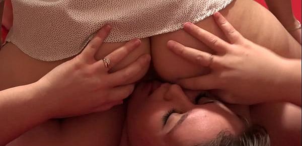  Chubby lesbians love rimming, cunnilingus, facesitting, cucumber in an asshole and a big zucchini in a hairy pussy. Organic masturbation and gaping holes. Homemade fetish.